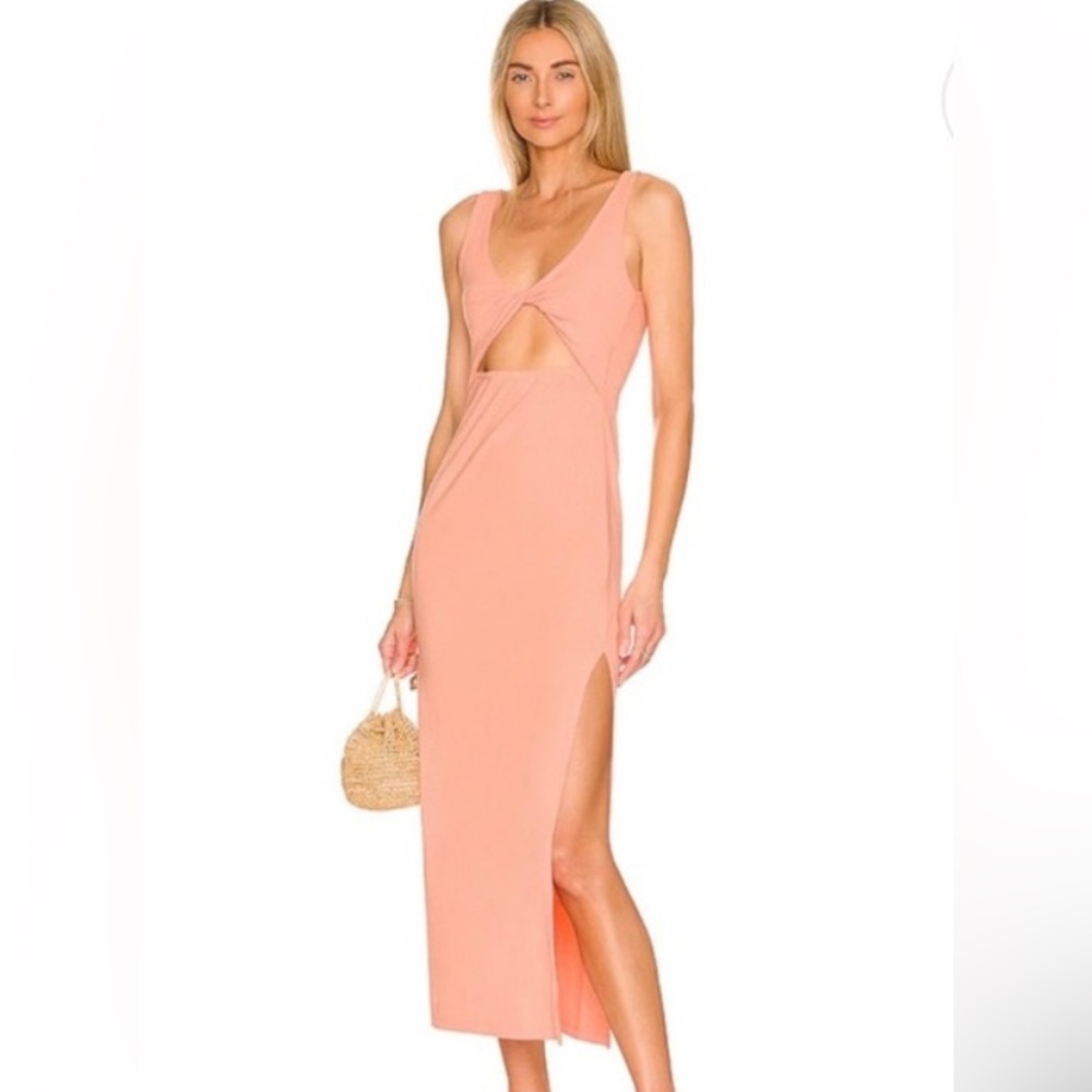 L*Space Peach Maxi Dress